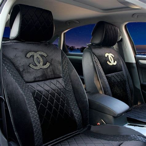 cheap replica chanel car seat covers|Chanel Seat Covers for Car .